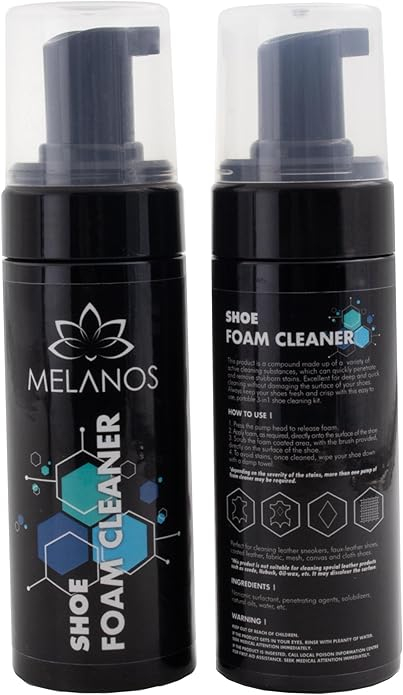 Kit de curățare a încălțămintei din trei piese, 150 ml soluție spumantă, perie și un prosop din microfibră [4]