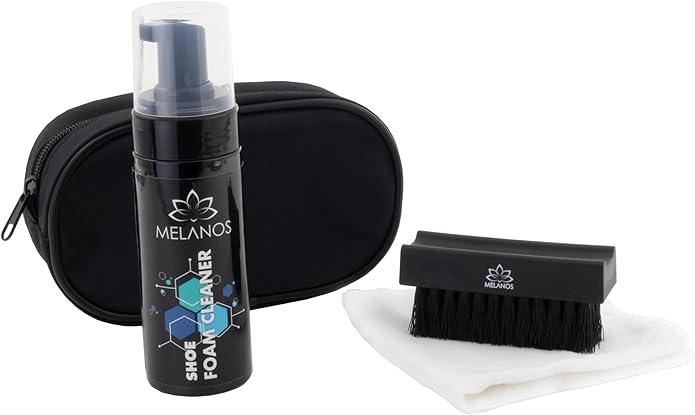 Kit de curățare a încălțămintei din trei piese, 150 ml soluție spumantă, perie și un prosop din microfibră [3]