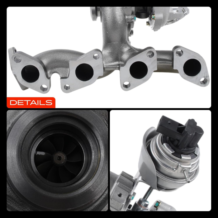 Turbosuflantă GTB1749VM, 2.0 TDI, Audi VW Seat Skoda, Cod 757042-0010 / 03G253019N [8]