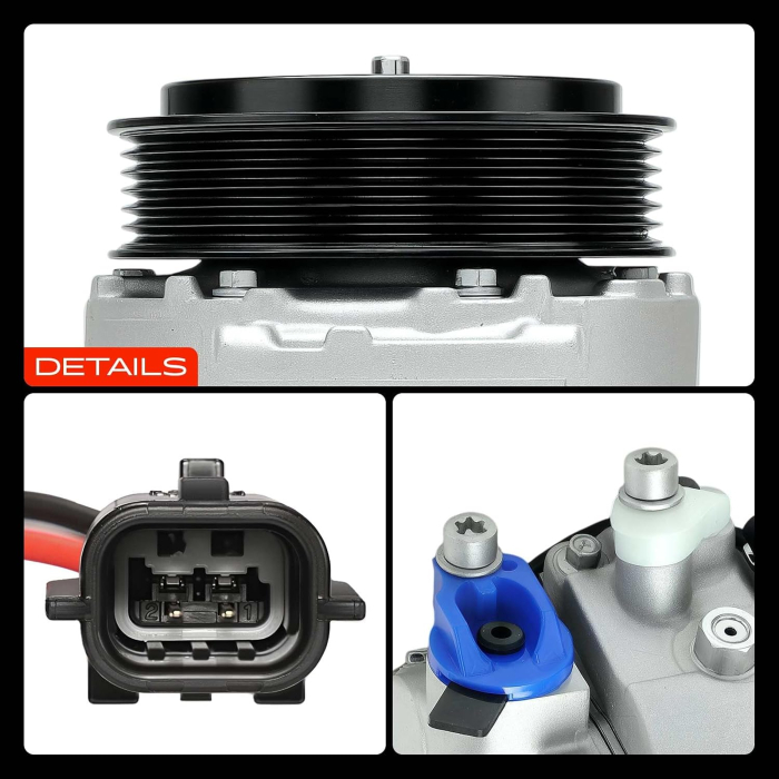Compresor AC Frankberg Mercedes-Benz, PAG46, 6 Canale, OE 0002309011 [6]