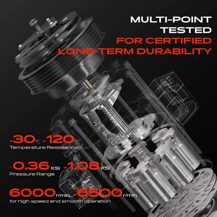 Compresor AC Frankberg Mercedes-Benz, PAG46, 6 Canale, OE 0002309011 [8]