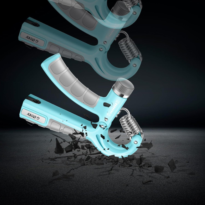 Extensoare pentru forta de strangere a mainii 10-130lbs, negru, 1 bucata albastru [3]