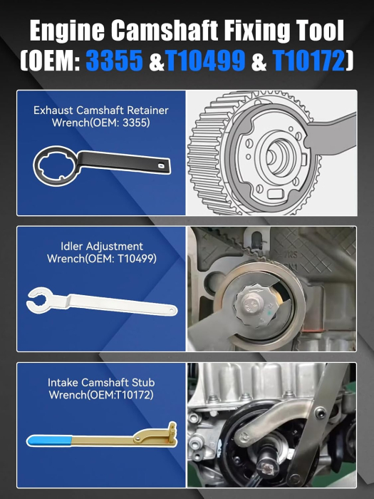 Kit Blocare Distribuție VAG EA211, 1.0-1.6 TSI/TFSI/TGI, Audi VW Skoda Seat [5]