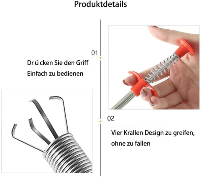 Prinzător cu 5 gheare, de 60 cm flexibil și puternic [3]