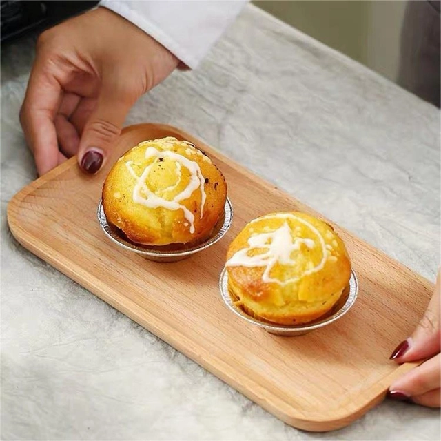 Farfurii din bambus 25 x 14 x 2 cm set 4 buc [3]