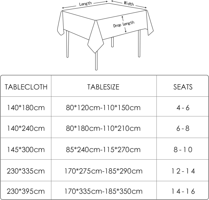 Fata de masa material textil, dreptunchiulara, gri cu model, 140x180cm [2]