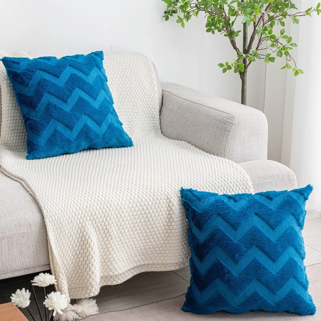 Fete de perini ornamentale, din plush 45x45 cm set 4 bucati [1]