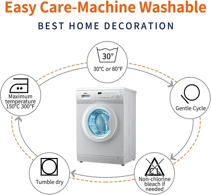 Fete de perini ornamentale model buze 45x45 cm set 4 bucati [7]