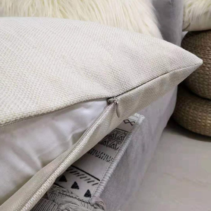 Fete de perini ornamentale model cu flori 45x45 cm set 4 bucati [6]