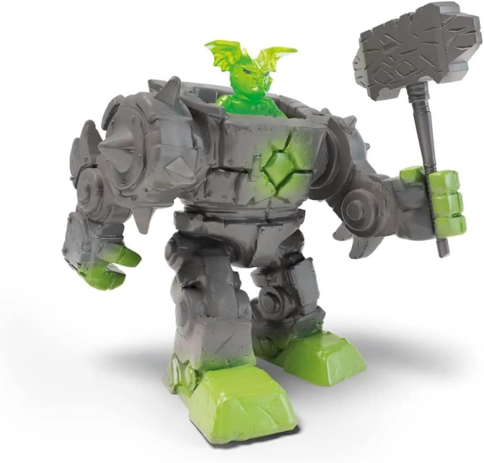 Figurina mini cyborg, Robot de piatră, Creatură din Eldrador [1]