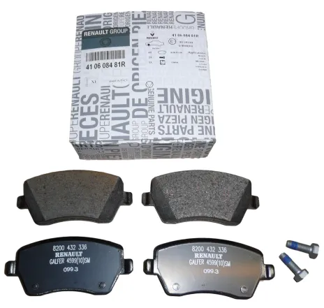 Set Placute frana fata Dacia Logan MCV, VAN, Dokker, Lodgy 410608481R Renault-sistem TRW [2]
