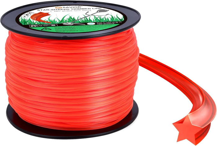 Fir Motocoasă Savior, Profil Stea, 2,4 mm x 300 m, Nylon Profesional [6]