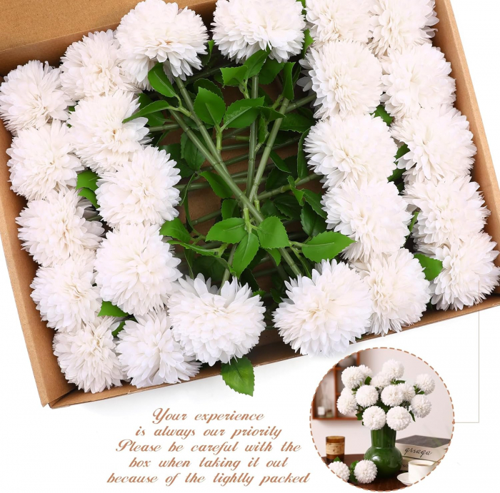 Flori ornamentale artificiale 12 bucati hortensie [8]