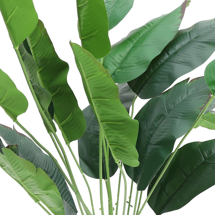 Flori ornamentale artificiale verzi inaltime 50 cm [8]