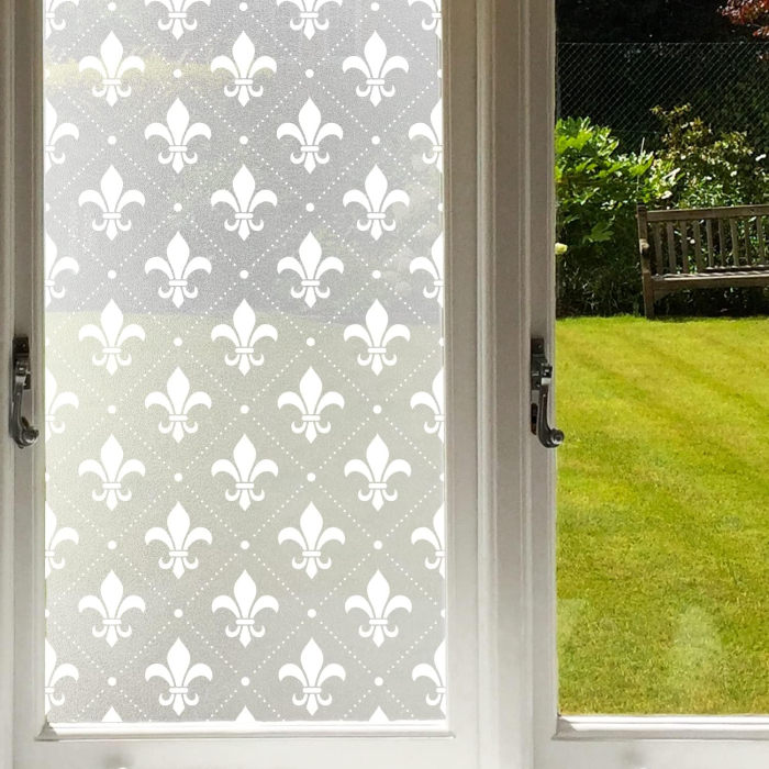 Folie autoadeziva blurata pentru confidentialitate ferestre , blocant UV 58x200 cm [3]