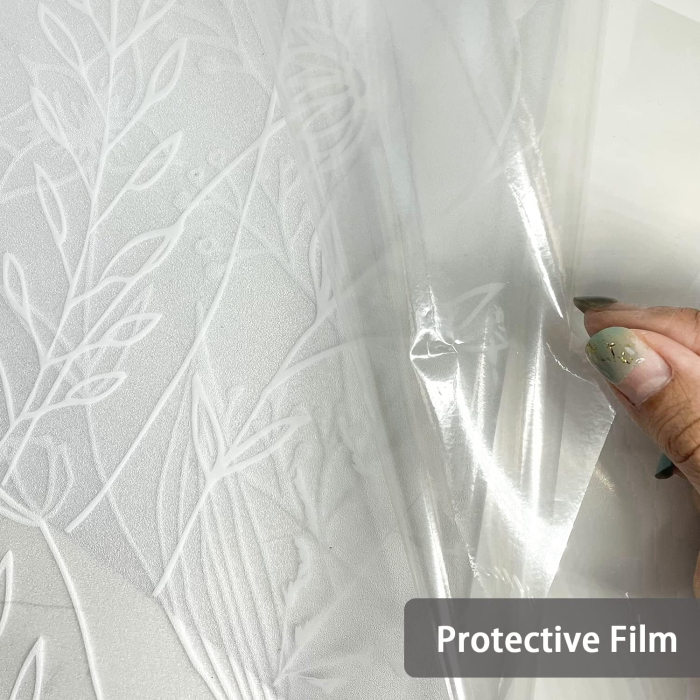 Folie autoadeziva blurata pentru confidentialitate ferestre , blocant UV 58x200 cm [6]