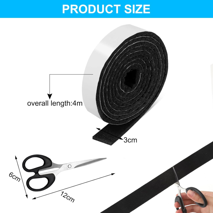 Absorbant de condens pentru ferestre autoadezivă din pâslă 3 cm * 400 cm [3]