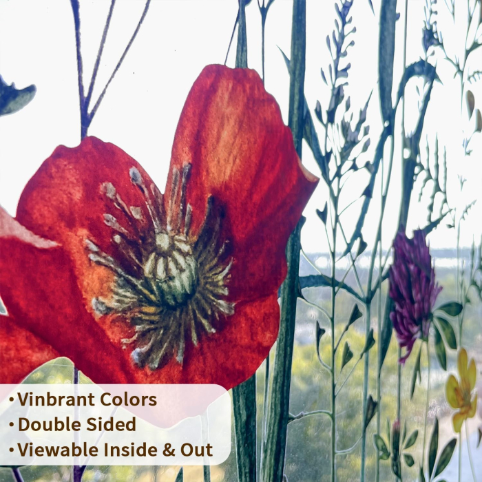 Folie autoadeziva blurata pentru confidentialitate ferestre , blocant UV 40x120 cm [3]