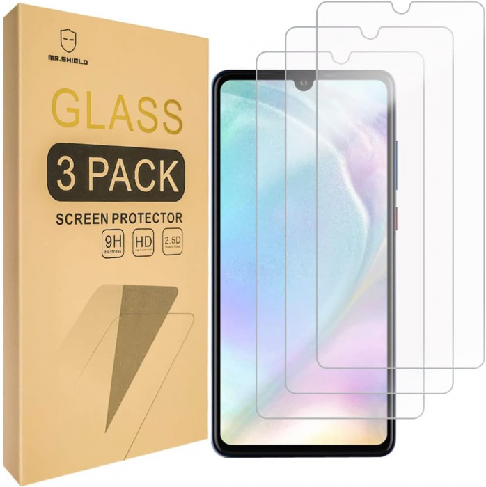 Folii de ecran compatibil cu Huawei P30 Lite, duritate 9H, transparent set de 3 [1]