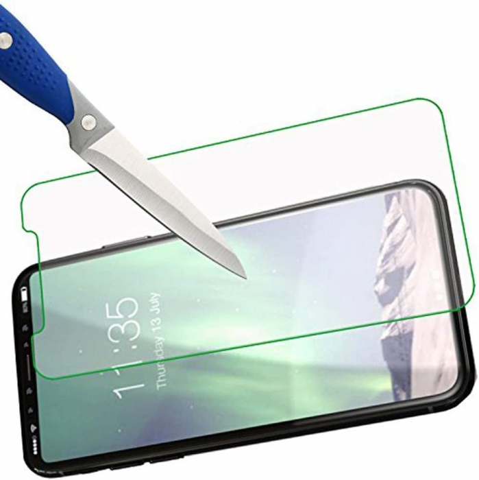 Folii de ecran compatibil cu iPhone 11 Pro Max iPhone XS Max, duritate 9H, transparent set de 3 [5]