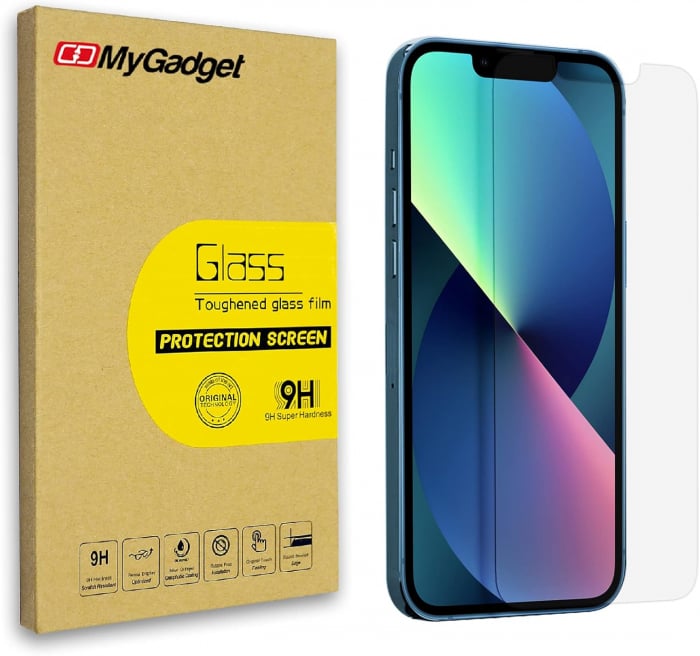 Folie de ecran compatibila cu iPhone 13 iPhone 13 Pro 6,1" duritate 9H,  transparenta [5]