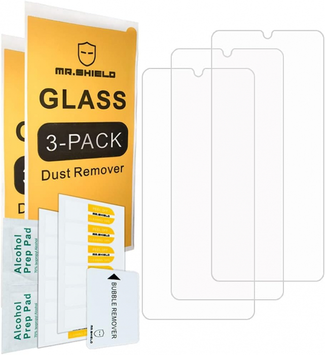 Folii de ecran compatibil cu Wiko Ride 3 , duritate 9H, transparent set de 3 [2]