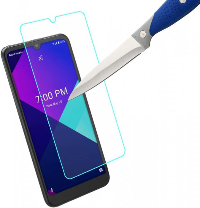 Folii de ecran compatibil cu Wiko Ride 3 , duritate 9H, transparent set de 3 [5]