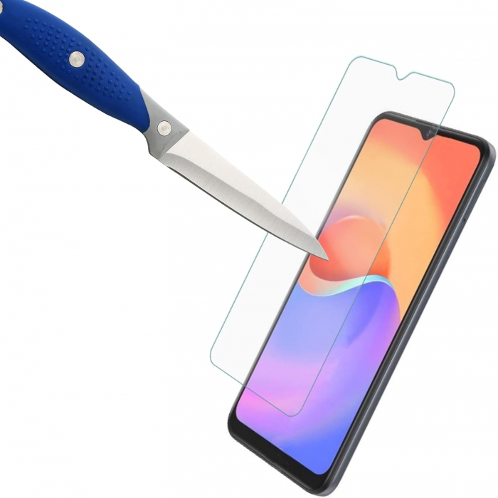 Folii de ecran compatibil cu ZTE Blade A52 Lite, duritate 9H, transparent set de 3 [5]