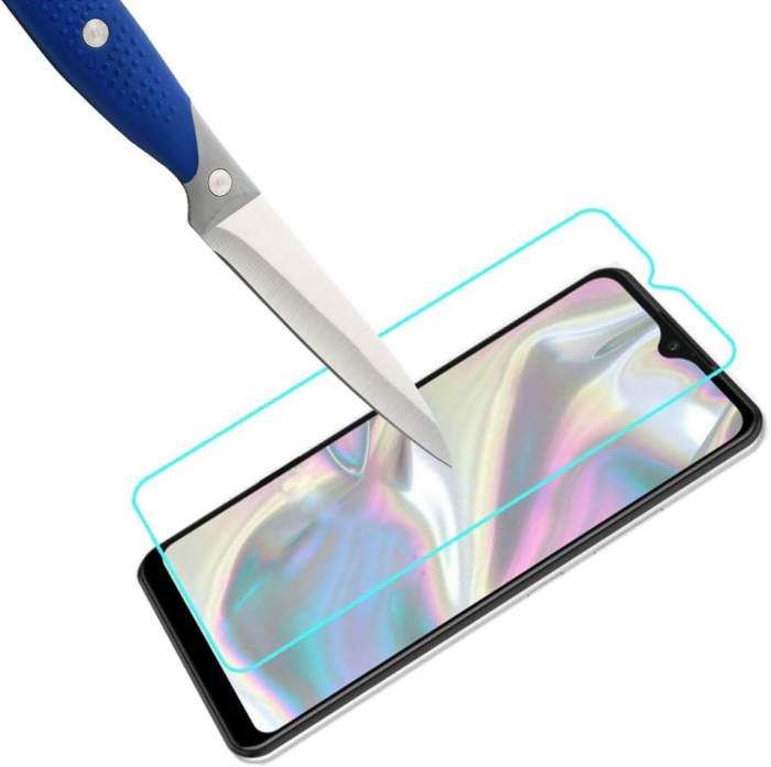 Folii de ecran compatibil cu Samsung Galaxy A70E, duritate 9H, transparent set de 3 [5]