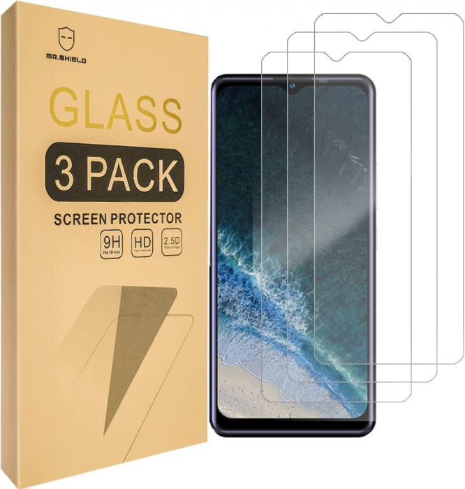 Folii de ecran compatibil cu Oukitel C25, duritate 9H, transparent set de 3 [1]