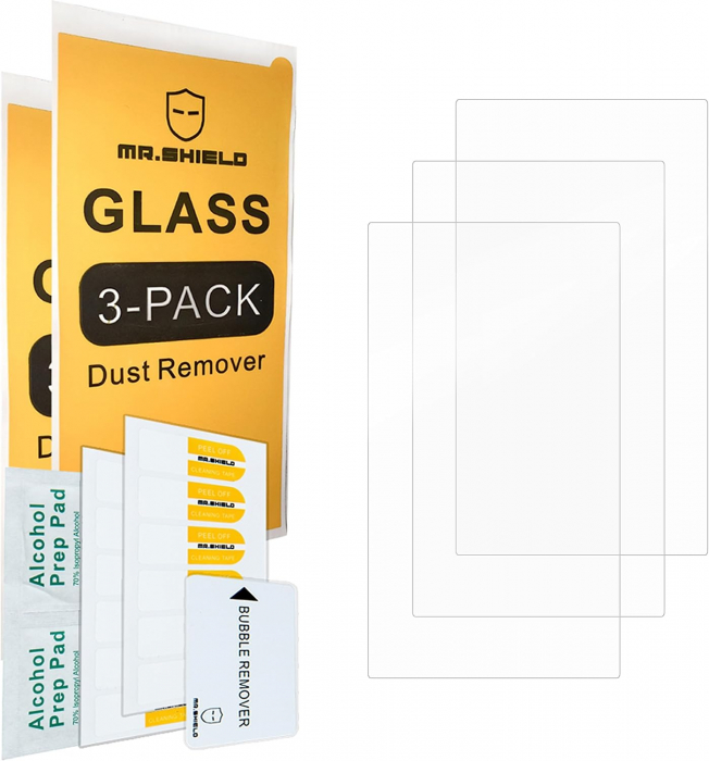 Folii de ecran compatibil cu Ayn Odin/Ayn Odin Lite , duritate 9H, transparent set de 3 [2]