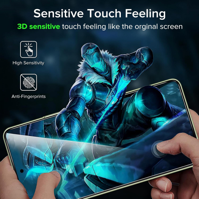Folii de ecran compatibila cu Xiaomi Redmi Note 14 4G (nu pentru Xiaomi Redmi Note 14 5G) set de 2 bucati [7]