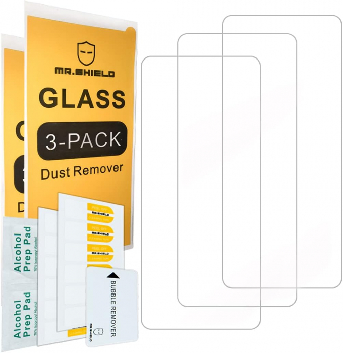 Folii de ecran compatibil cu Wiko T50, duritate 9H, transparent set de 3 [2]
