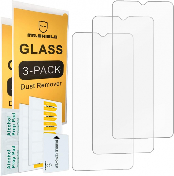 Folii de ecran compatibil cu Samsung Galaxy A13 4G / Galaxy A13 5G, duritate 9H, transparent set de 3 [2]