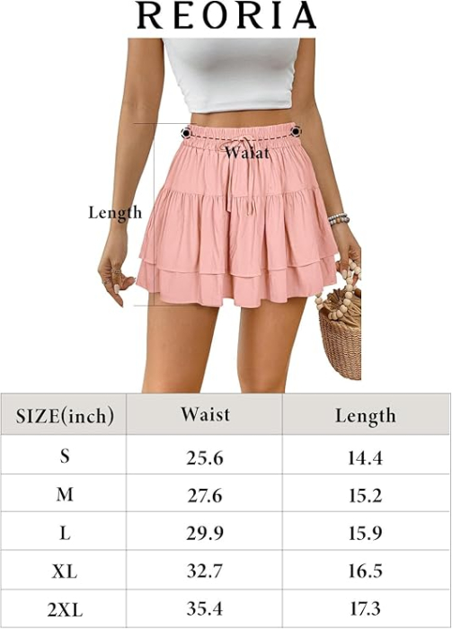 Fusta sport plisata, evazata pentru femei, talie elastica, albastra L [5]