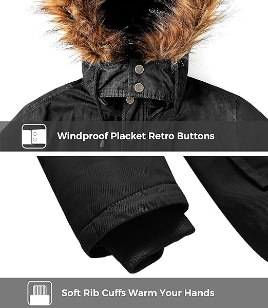 Geaca groasa de iarna pentru barbati S [6]