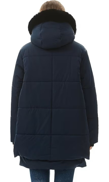 Geaca de iarna impermeabila imblanita pentru femei, albastra XL [2]