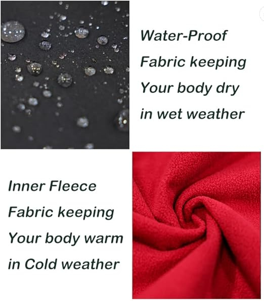 Jachetă sport cu glugă pentru bărbați, captusita cu flee, neagra L [2]