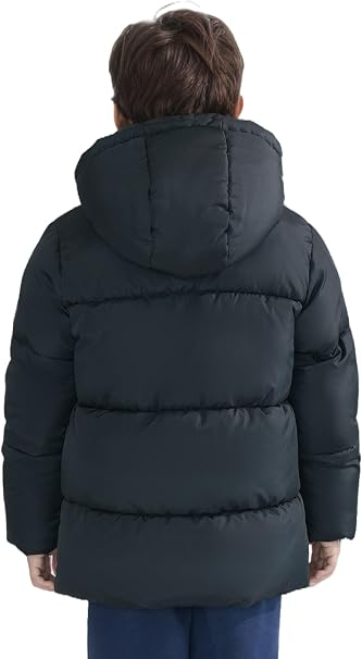 Geaca albastra de iarna pentru baieti, cu gluga, captusita, 5 ani, 110 cm [4]