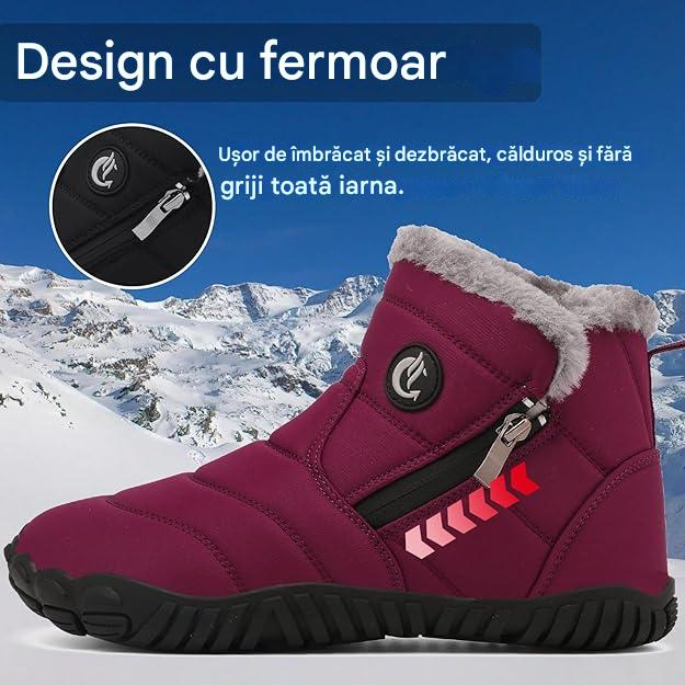 Ghete de iarna imblanite pentru barbati/femei, impermeabile, usoare, violet 39 [5]