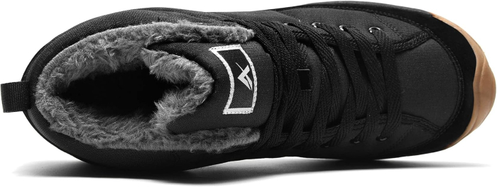 Ghete de iarna imblanite pentru barbati, impermeabile, usoare, negre 36 [3]