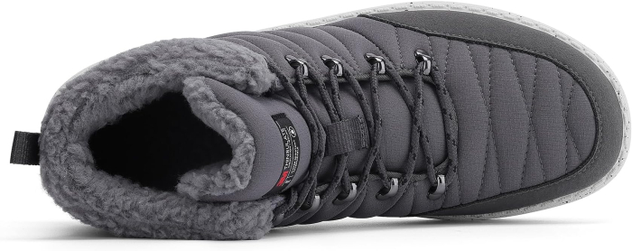 Ghete de iarna imblanite pentru barbati, impermeabile, usoare, gri 43.5 [5]