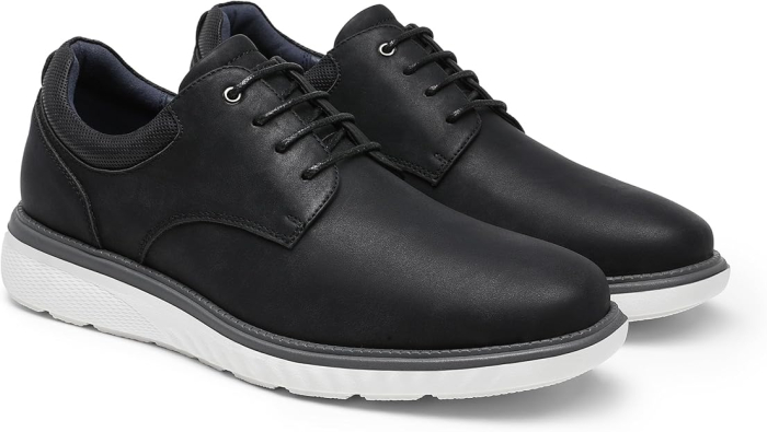 Pantofi casual pentru barbati, negri cu alb 41.5 [3]