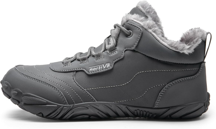 Ghete de iarna imblanite pentru barbati, impermeabile, usoare, gri 43 [2]