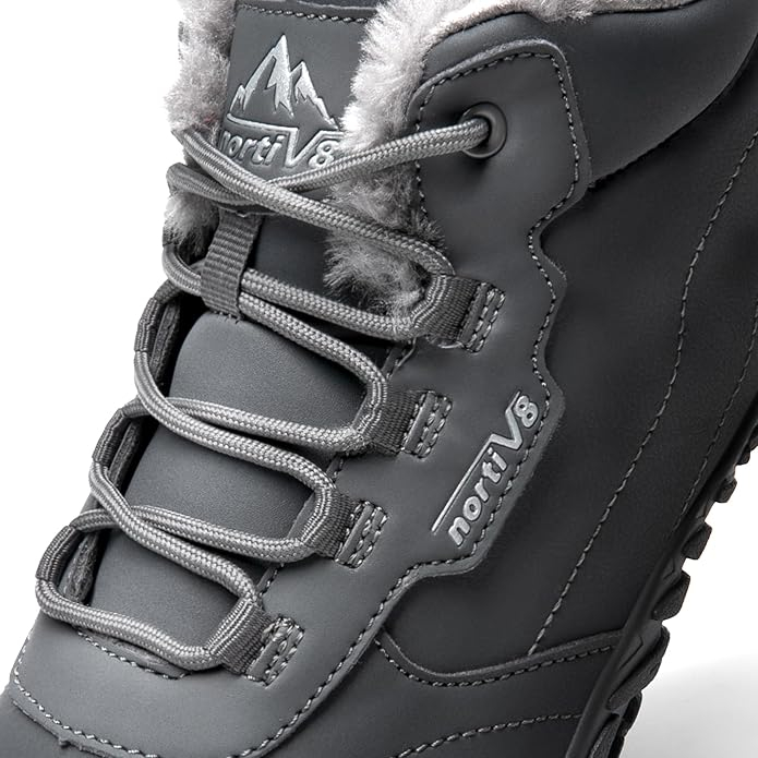 Ghete de iarna imblanite pentru barbati, impermeabile, usoare, gri 43 [5]