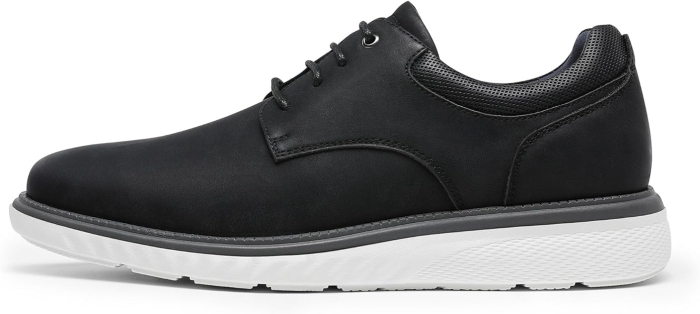 Pantofi casual pentru barbati, negri cu alb 41.5 [2]