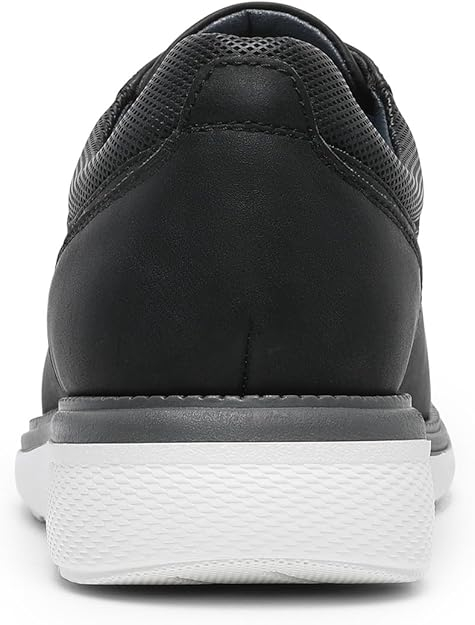 Pantofi casual pentru barbati, negri cu alb 41.5 [5]