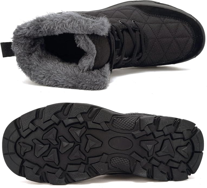 Ghete de iarna imblanite, impermeabile, usoare, negre 41 [4]