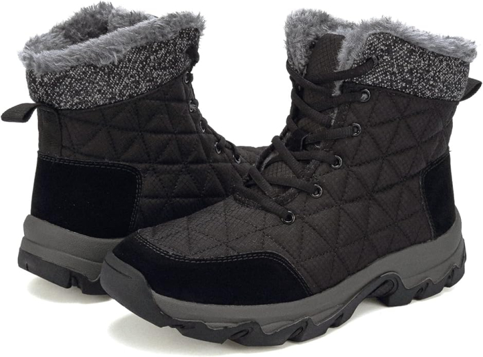 Ghete de iarna imblanite, impermeabile, usoare, negre 41 [5]