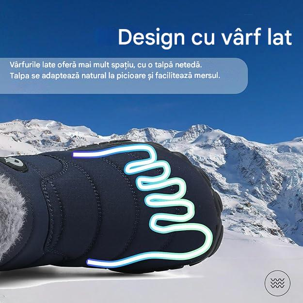 Ghete de iarna imblanite pentru barbati/femei, impermeabile, usoare, albastre 44 [3]
